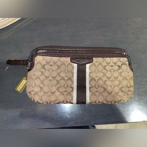 Beige Coach Wallet